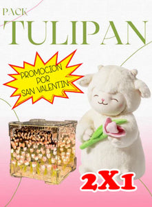 💗Peluche corderito Tulipán💗
